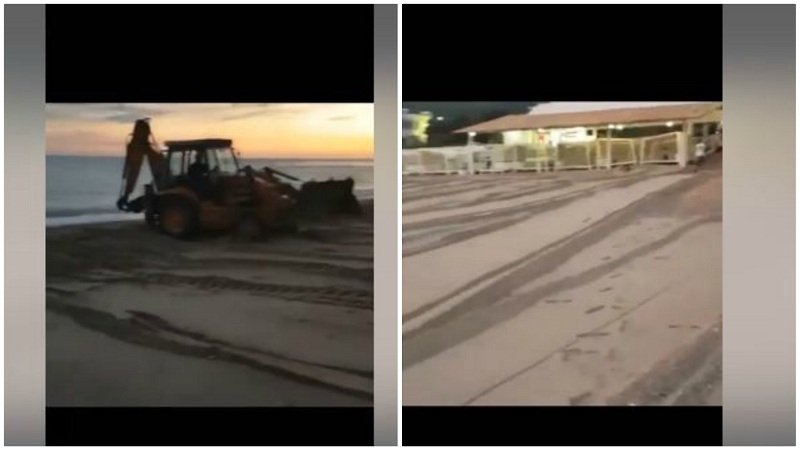 Nga  plazh me guraleca në plazh rëre, dalin pamjet e masakrës mjedisore në Himarë