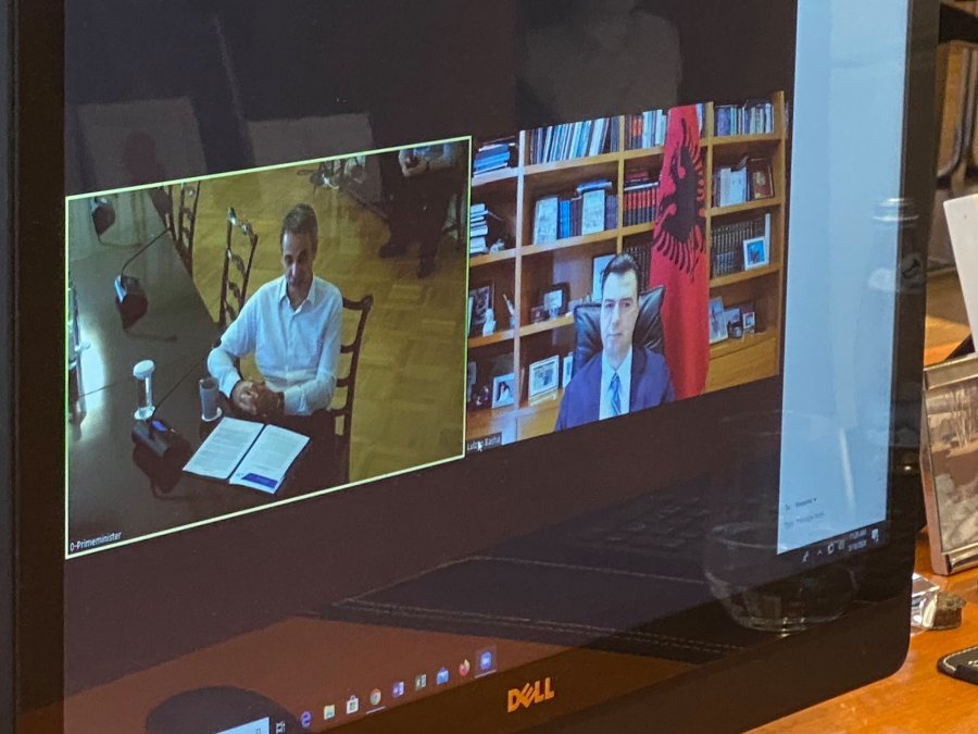 Basha flet me Mitsotakis, merr një premtim nga kryeministri grek