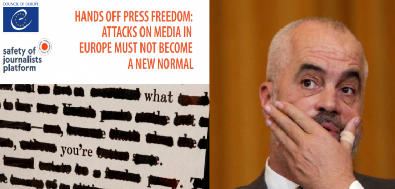 Publikohet dhe raporti i fundit/Këshilli i Europës ‘nxjerr zbuluar’ Ramën për lirinë e mediave