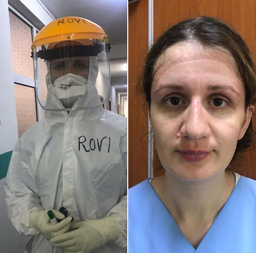 FOTO/Jo dedikime dhe lule për infermierët, rritje rrogash për heronjtë tanë të palodhur gjatë koronavirusit