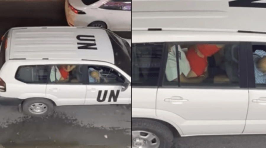 FOTO/Skandali që përfshin OKB, dy punonjës filmohen duke bërë seks në makinë