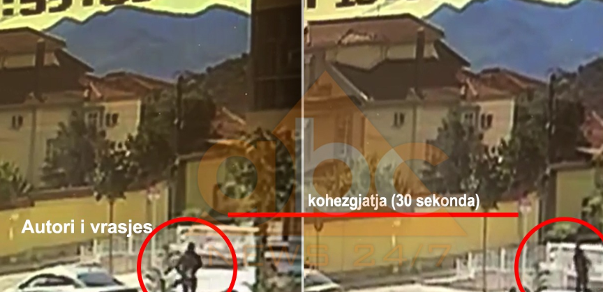 Dalin pamjet e atentatit, autori me kapuç ekzekuton Emiljano Ramazanin për 30 sekonda