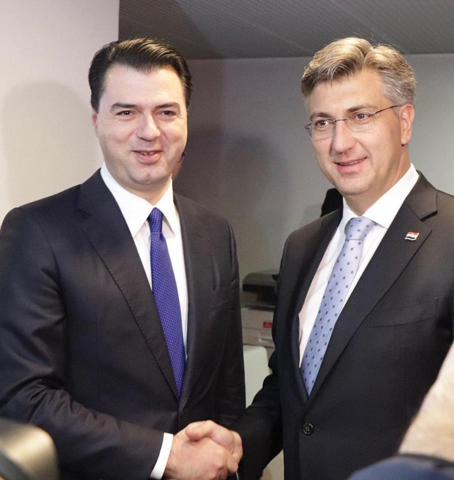 Kryesoi në zgjedhjet parlamentare, Basha uron kryeministrin kroat: Pres bashkëpunim mes partive tona simotra