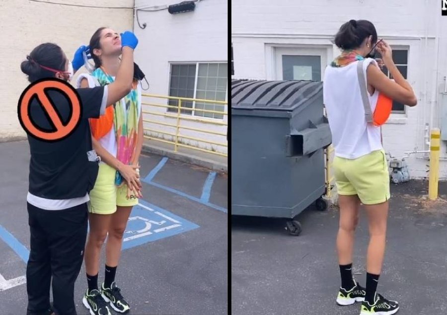 “Ndihesh sikur të dalin sytë nga vendi”, Modelja e njohur shqiptare realizon testin e COVID për herë të dytë