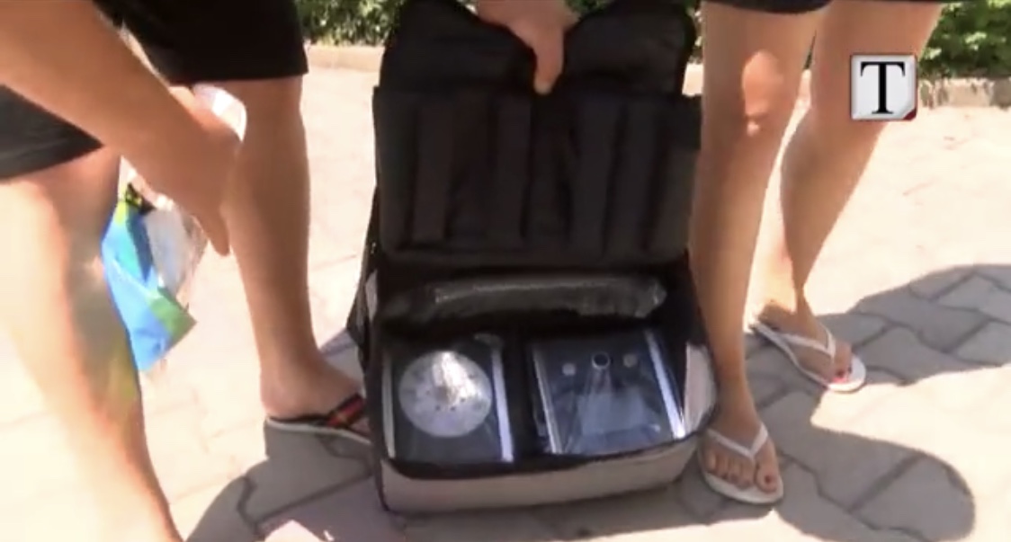 Qytetari i blen vete aparatin e oksigjenit te atit qe ndodhet te spitali covid 2