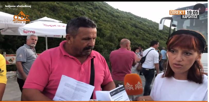 LAJMI I FUNDIT/ Rradhe e gjate 2 km ne Kapshtice