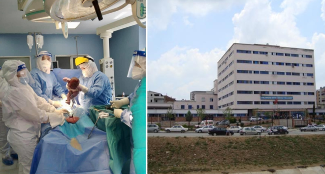 Nëna me Covid-19 sjell në jetë foshnjën te “Koço Gliozheni”