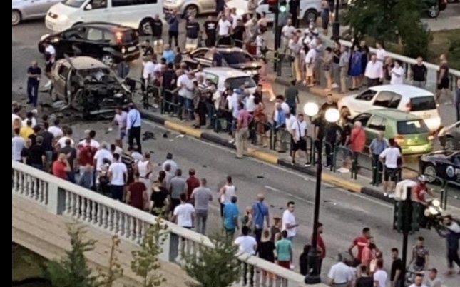 Shperthimi te Vasil Shanto, makina behet cope, dyshime per nje viktime