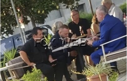 FOTO/ Murrizi dhe Valteri, “festojne” partine e re me bodigardin e Rames