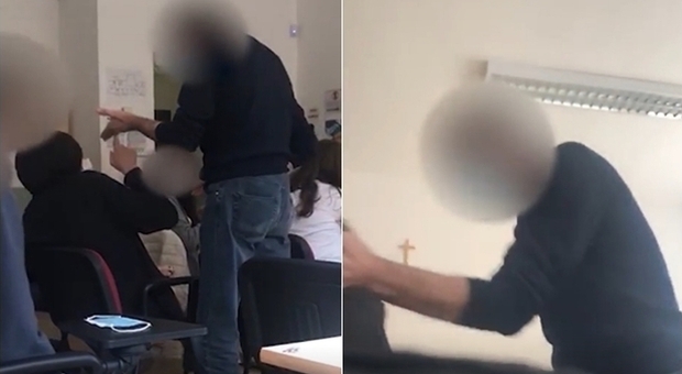 Mesuesi godet nxënësin pasi nuk kishte vënë maskë