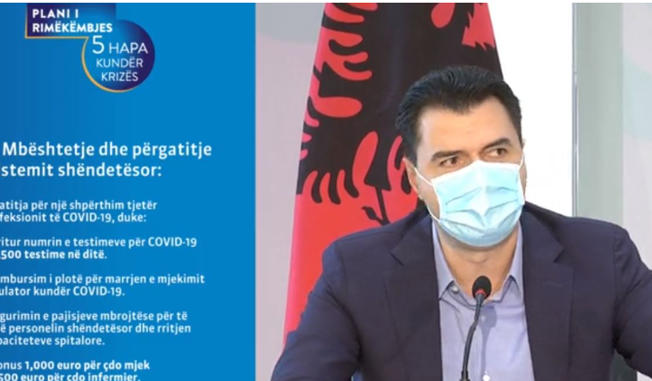 Basha thirrje qeverisë dhe i rikujton disa kërkesa themelore: Ja pse është rritur numri i infektimeve me COVID-19
