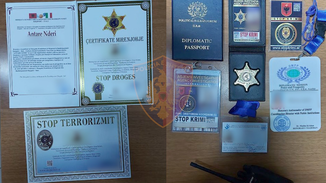 TIRANE/ Kapet policja mashtruese, blinte pa para por me uniforme