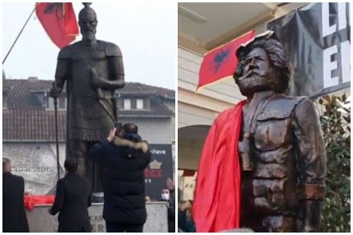 Nuk u pritën mirë shtatoret e Skëndërbeut dhe Adem Jasharit në Prizren, kryetari i Prizrenit bën sqarime