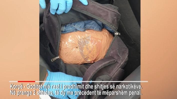 Korçë, policia kap nje sasi lënde narkotike