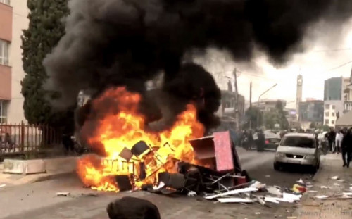 Protesta ne Shkoder, nderhyjnë forcat speciale me gaz lotsjellës