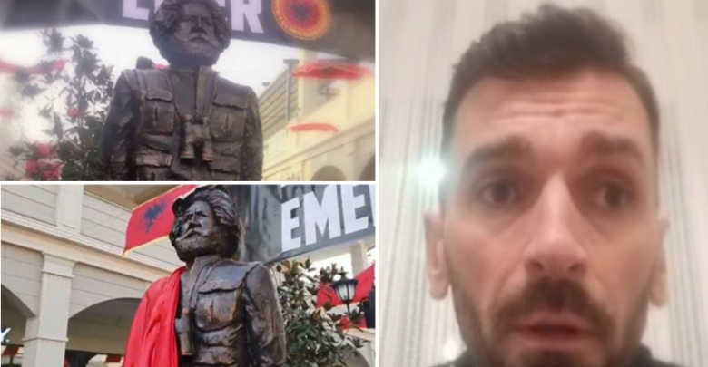 “Skulpturën e kam hobi, jam berber” flet autori i shtatores së Adem Jasharit