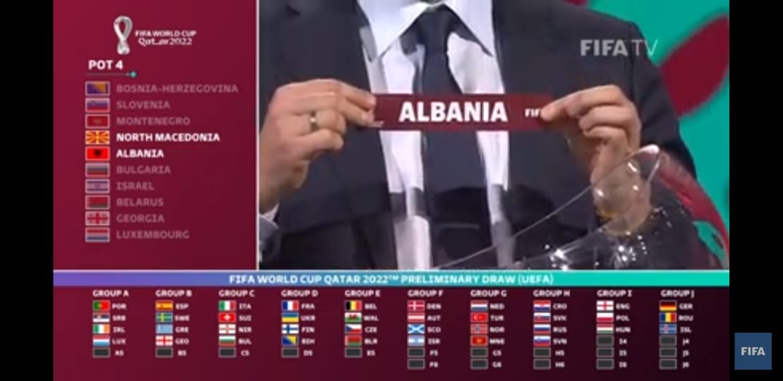 Hidhet shorti për Botërorin, Shqipëria ka përballë edhe Anglinë