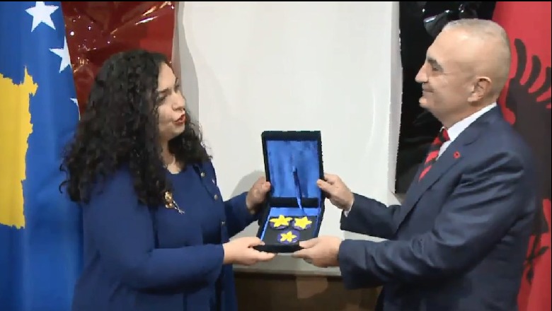 Vjosa Osmani vizitë zyrtare në Tiranë