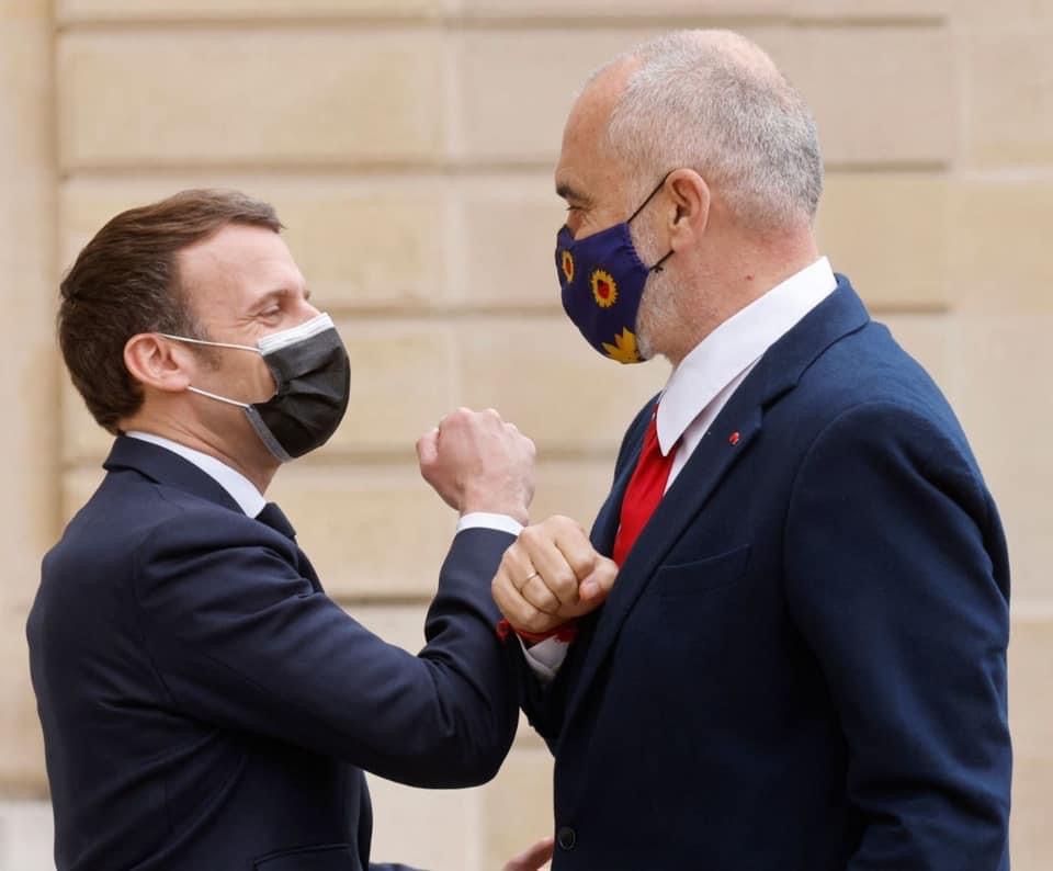 Rama takon Macron në Paris, diskutime për 3 çështje