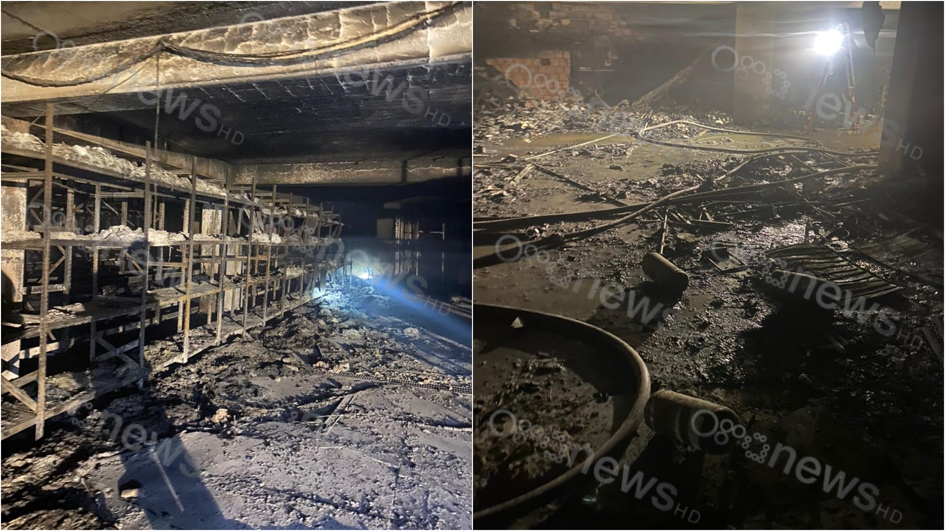 Dalin pamjet e para nga magazina e djegur, ende nuk gjendet Arjan Sala