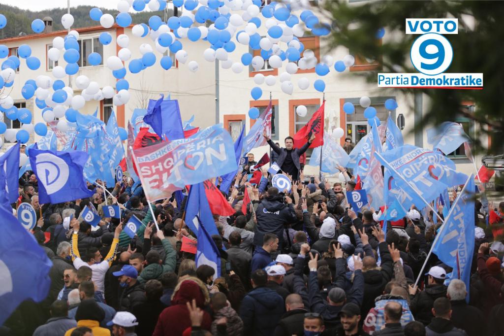 Basha në Pukë: Ora e ndryshimit po vjen! Do të jenë zgjedhjet me pjesëmarrjen më të madhe në histori! Votoni masivisht numrin 9!