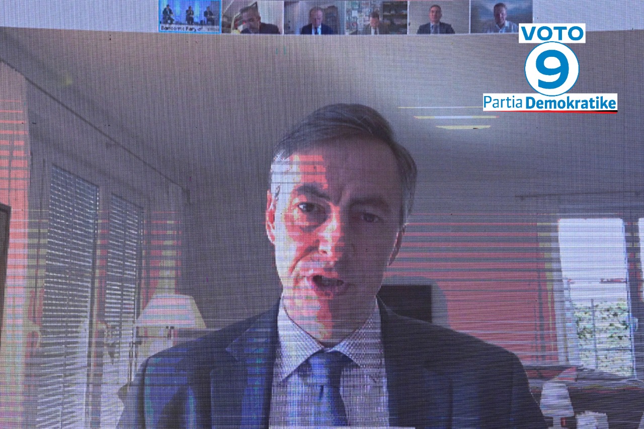 Basha, takim online me Presidentin e PPE, Tusk thirrje shqiptarëve: Nëse doni ndryshimin, votoni ndryshimin. Votoni 9! Shqipëria fiton