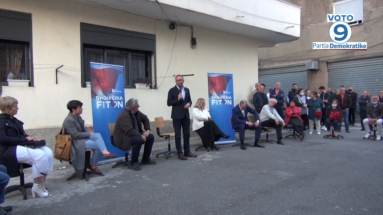 Gazment Bardhi me banorët e Elbasanit: Fitorja është gjysma e punës