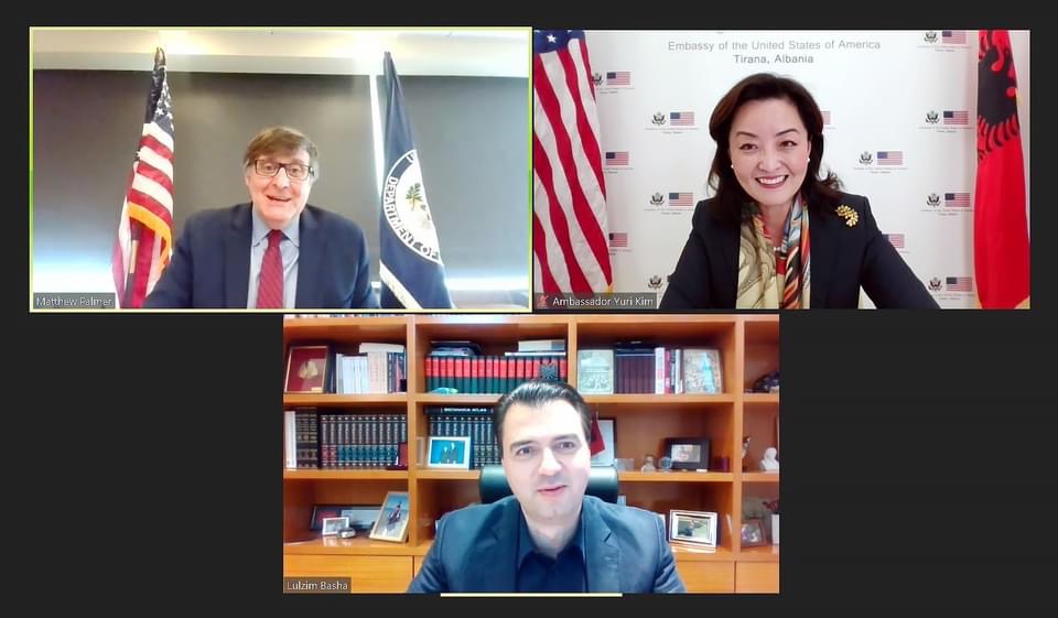 Palmer, takime virtuale me Bashën, Metën dhe Ramën: Zgjedhjet e 25 prillit duhet të jenë të lira