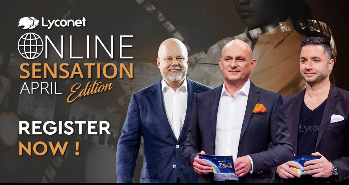 Bëhuni pjesë e biznes seminarit online më të madh në botë – “Lyconet Online Sensation”