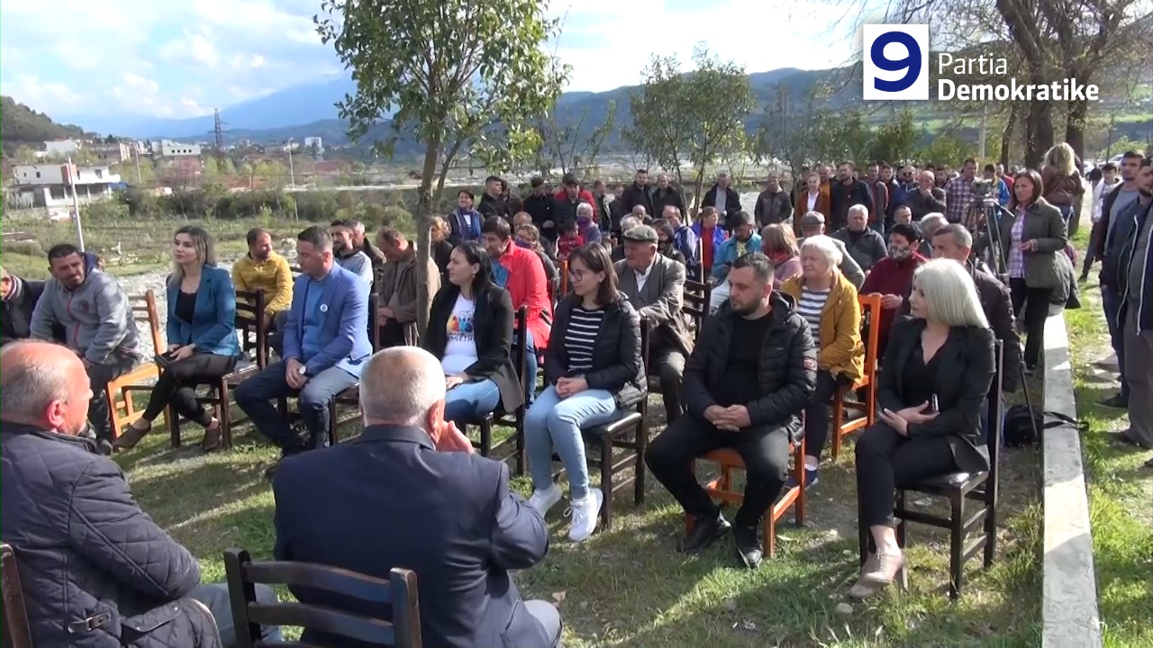 Gazment Bardhi në Gramsh: Në 25 prill votojmë ndryshimin dhe modelin i ri politik