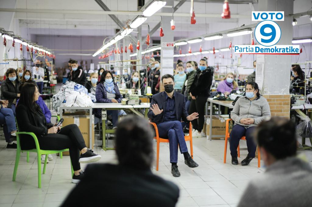 Basha me punonjës fasonë: Rama nuk mendoi asnjë ditë për ju për 8 vjet, ne kemi një plan