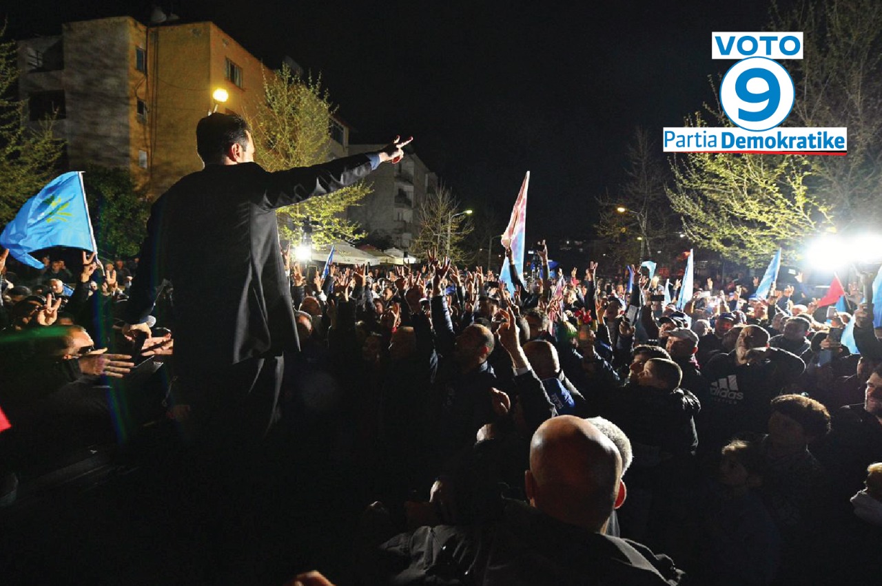 Basha nga Selenica: E keqja, korrupsioni, mashtrimi e dështimi largohet me votë. Ne do dalim të gjithë të votojmë numrin 9
