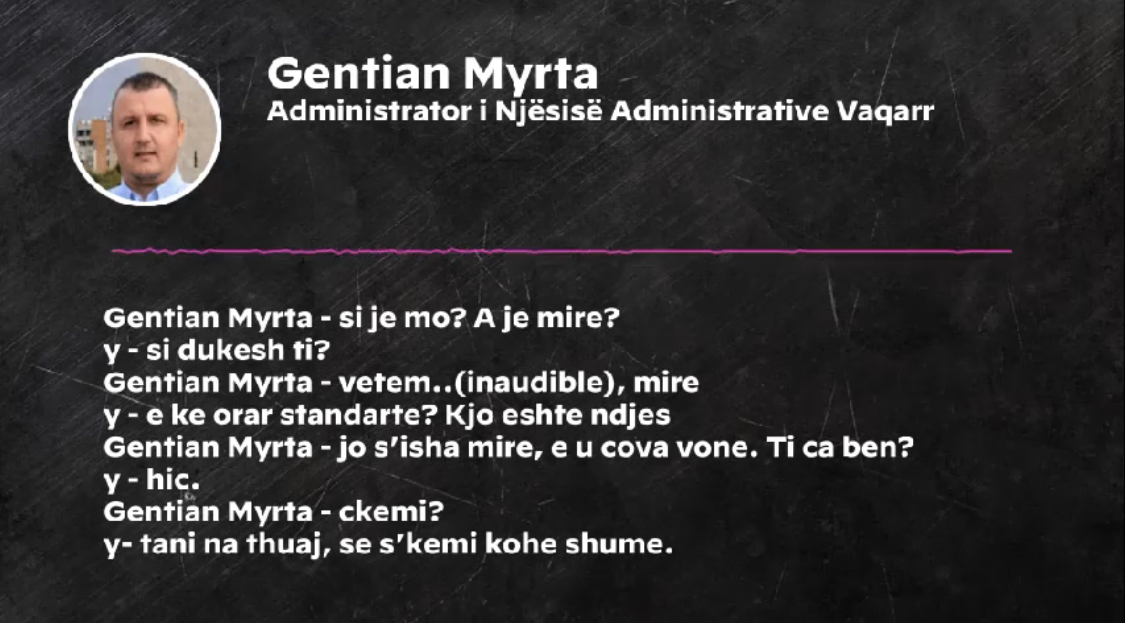 Publikohet audiopërgjimi për zyrtarin e lartë të PS, euro dhe thasë për votat