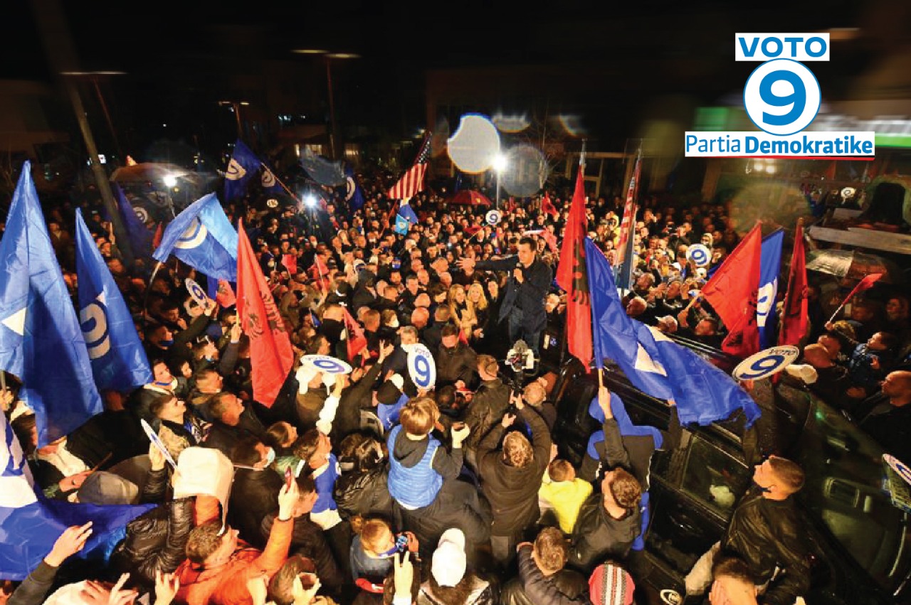 Basha në Mirditë: Të gjithë bashkë të votojmë numrin 9 për ndryshim, numrin 9 për fëmijët tanë, numrin 9 për ekonominë