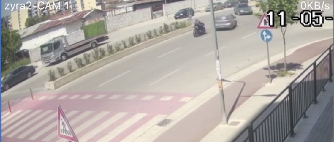 EKSLUZIVE/ Dalin pamjet e aksidentit të Xubit të Yzberishtit, motori lëviz si shigjetë