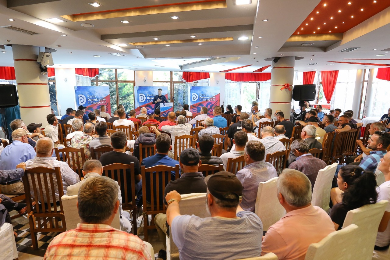 Basha nga Korça: PD është garancia për ta bërë realitet aspiratën e shqiptarëve për ndryshim. Kush mendon se ne dorëzohemi, nuk na njeh mirë