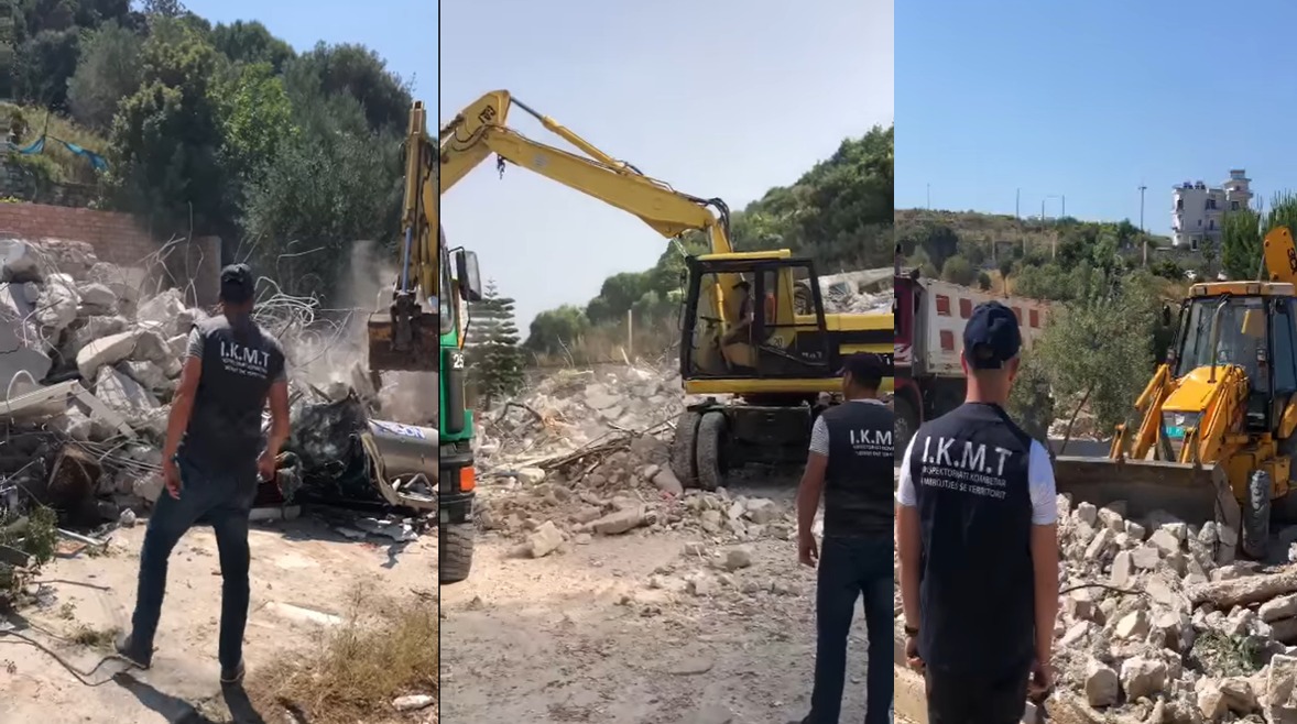 “Janë shembur 61 objekte, 29 të arrestuar dhe 94 milionë lekë gjoba”