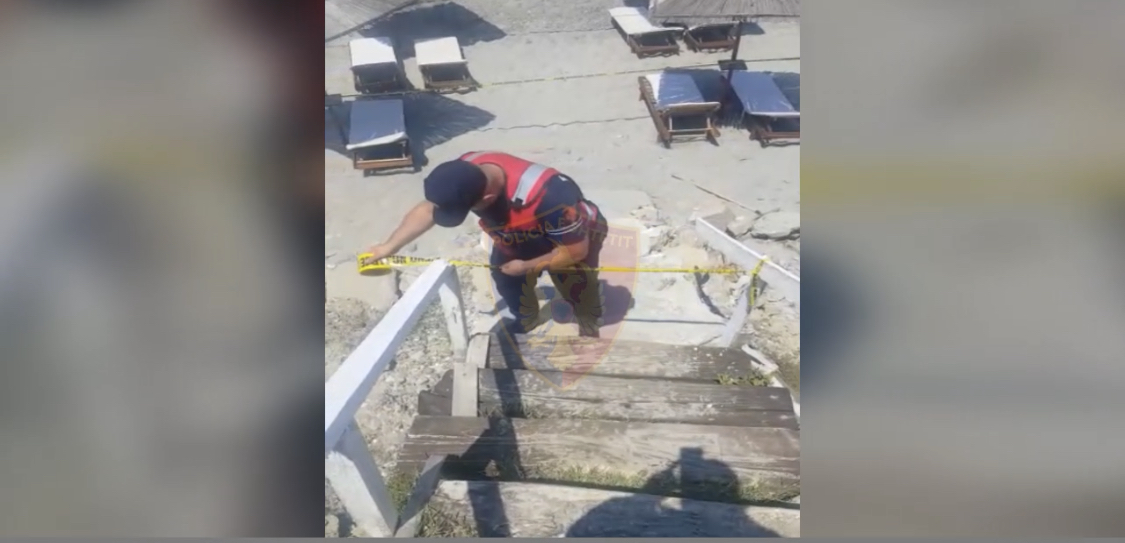 DURRËS&VIDEO/ Ndërtim pa leje e zënie plazhi, u vihen prangat dy personave