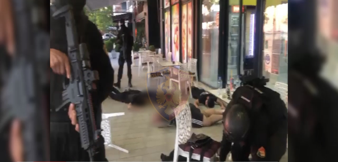 VIDEO/ Dalin pamjet e arrestimit të Edison Begaj në Lungomare në Vlorë