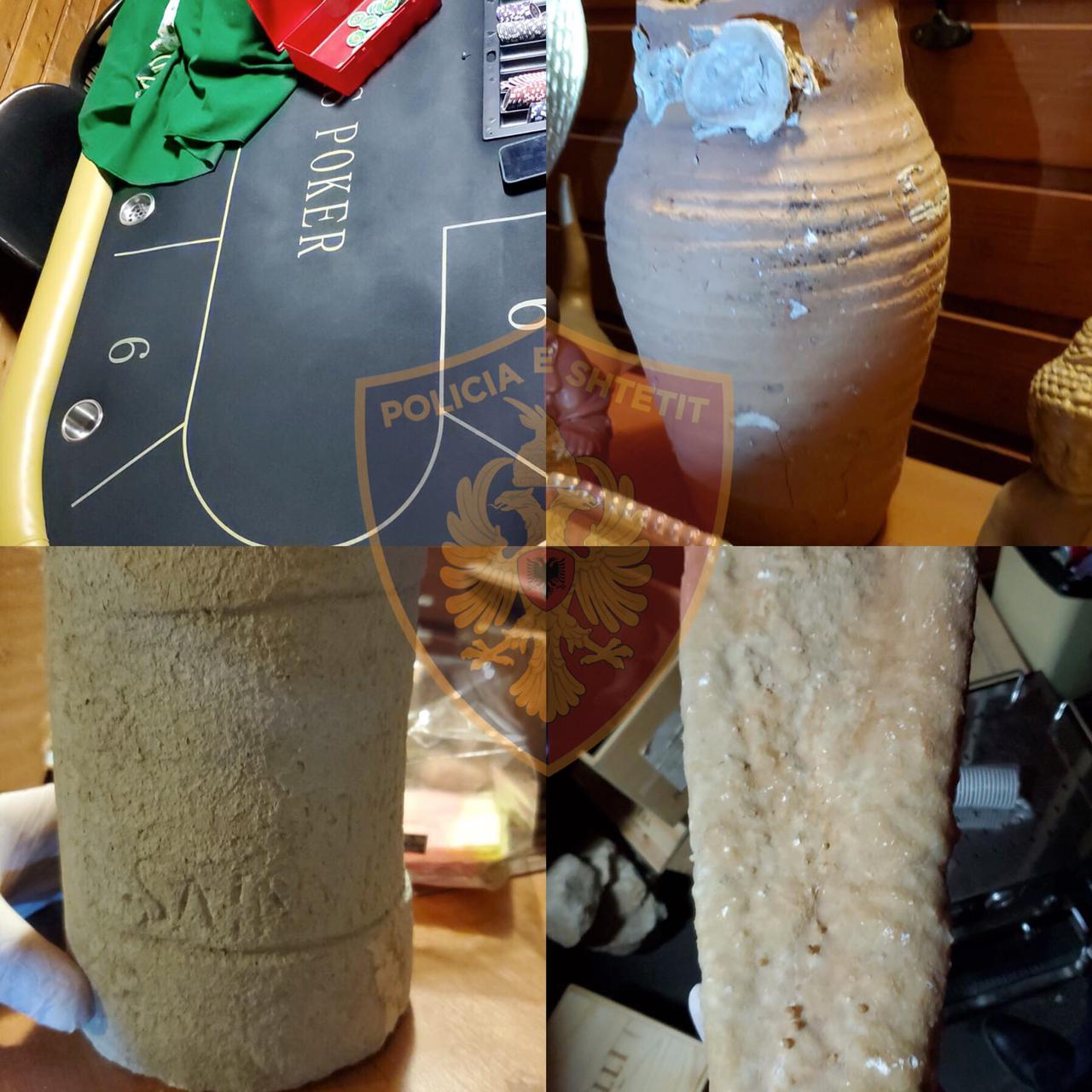 Kronika e Durrësit, arrestohen hajdutë, trafikantë veprash arti dhe lëndë narkotike