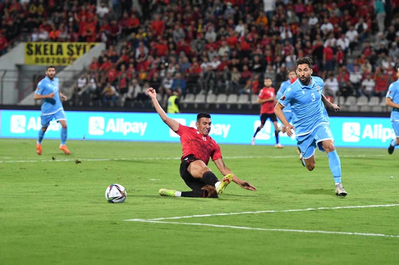 Shqipëri-San Marino, shënon Manaj, festë në stadium