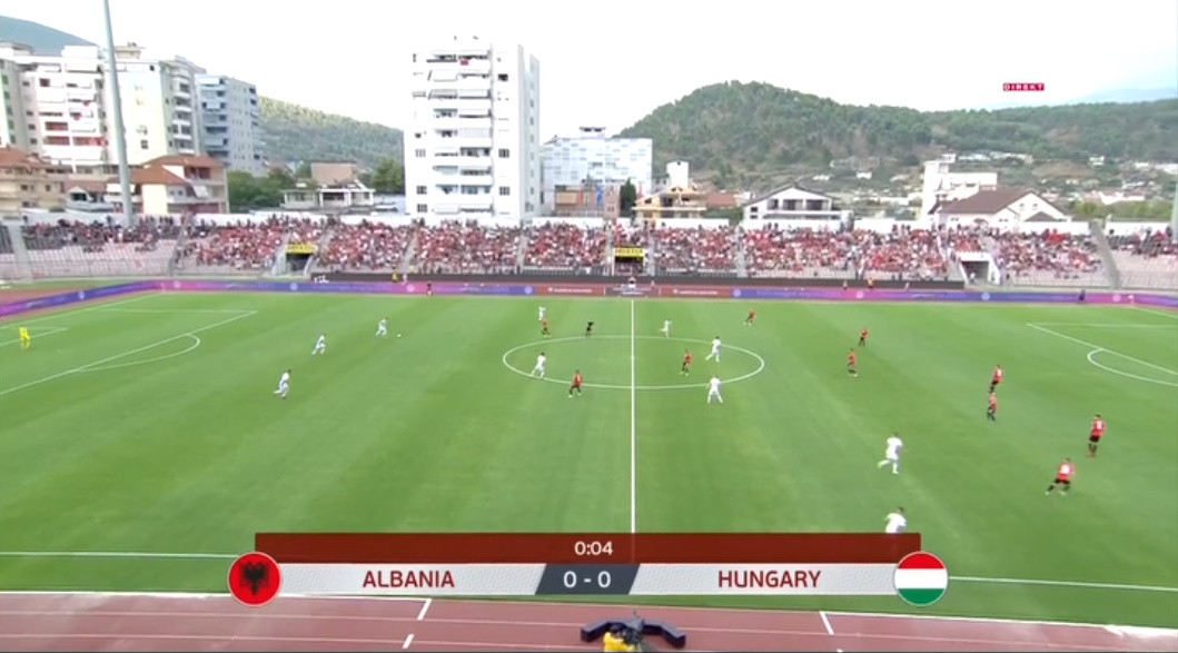Shqipëri-Hungari në stadiumin e Elbasanit, nisje e mirë e kuqezinjve