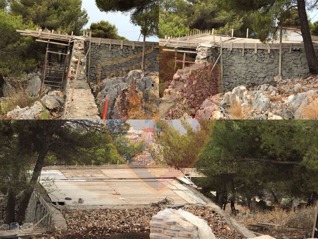 Sarandë/Ndërtuan pa leje në zonën e mbrojtur të quajtur “Kurora e qytetit”, vihen në pranga 4 shtetas