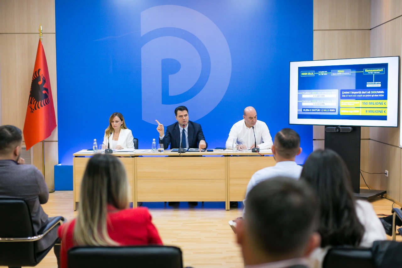 Basha: Kriza energjitike e Ramës është krizë korrupsioni dhe keqmenaxhimi me plan