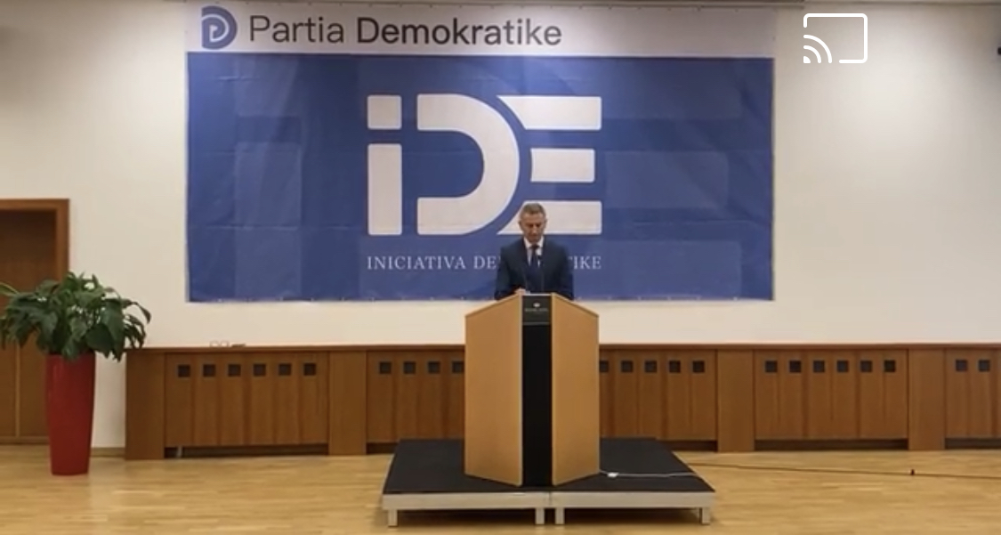 Shkarkimi i Nokës, grupimi IDE brenda PD, qëndrim të ashpër ndaj Bashës