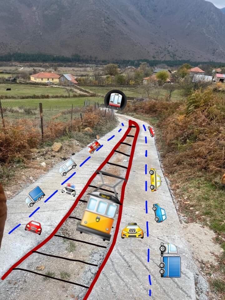 FOTOGALERI/ Kryebashkiaku i Bulqizës prezanton rrugën surealiste si pikturat e Ramës, mbytet në lot rrjeti