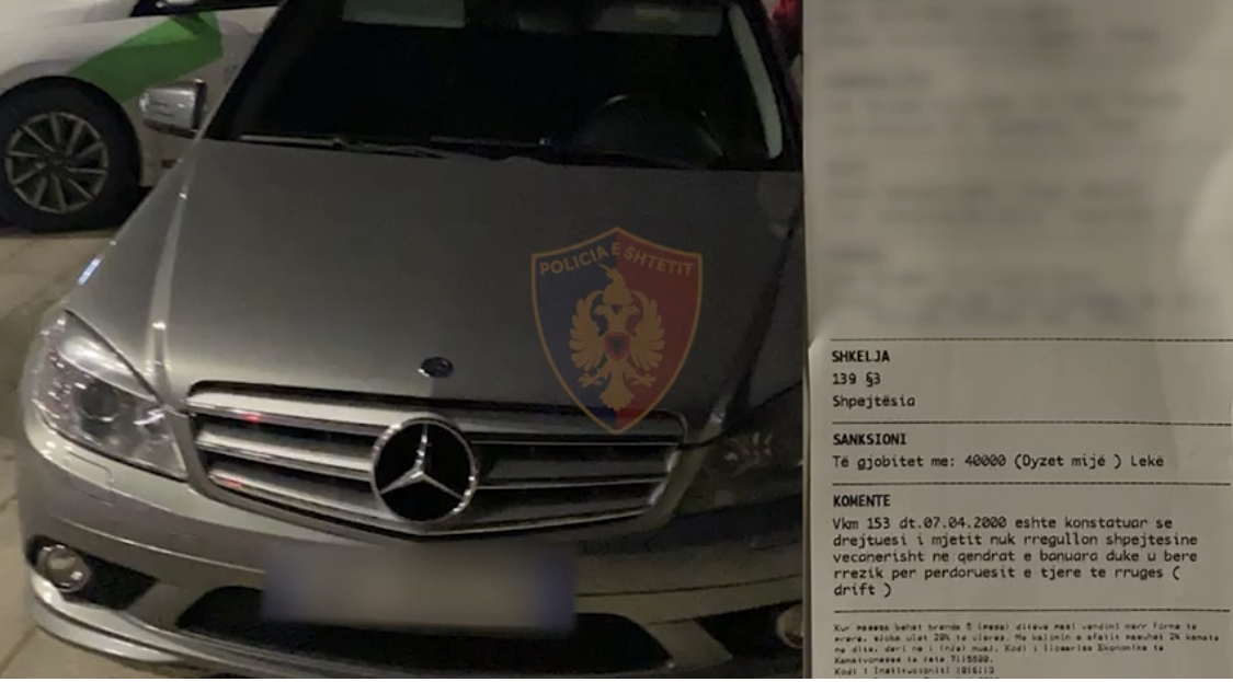 TIRANË/ Rruga e TEG, kurthi qindra makinave nga policia rrugore, gjoba deri në 400 mijë lekë, arrestime e bllokime veturash luksoze