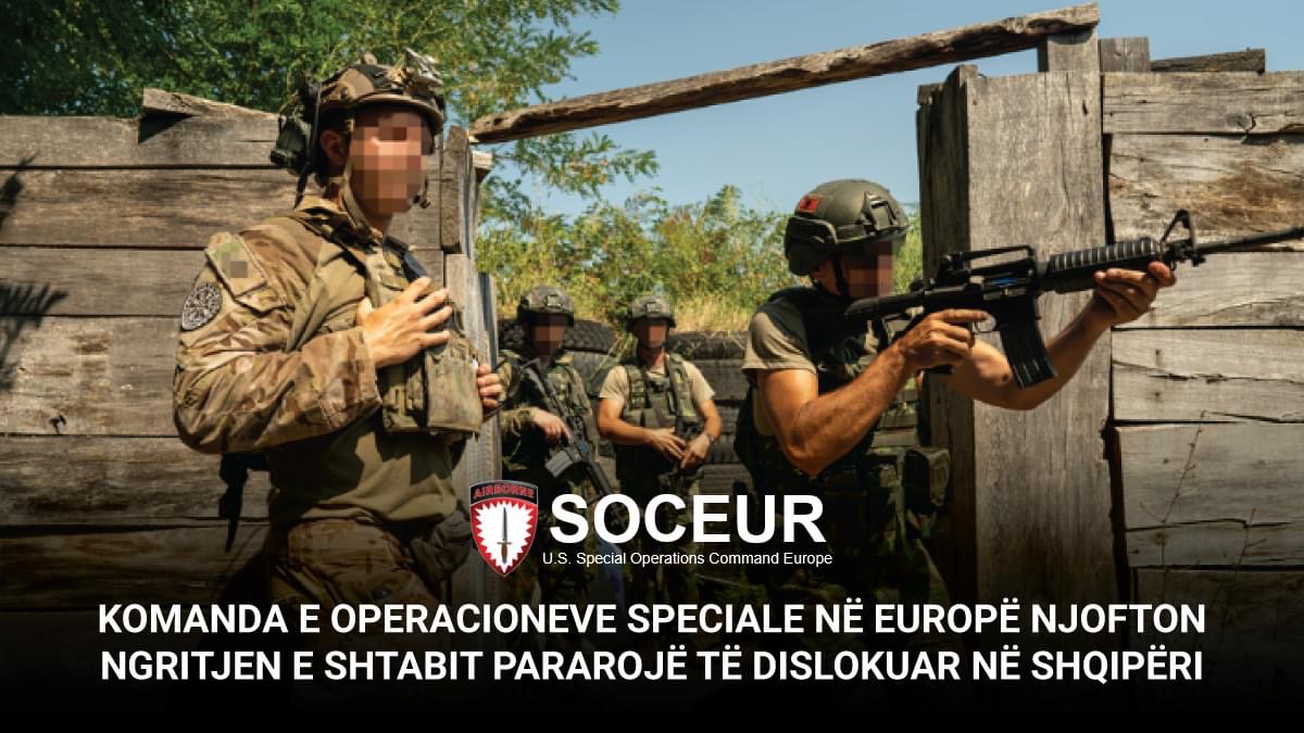 Komanda e Operacioneve Speciale të SHBA-së vendos të ngrejë shtabin në Shqipëri, Rama: Lajm fantastik!