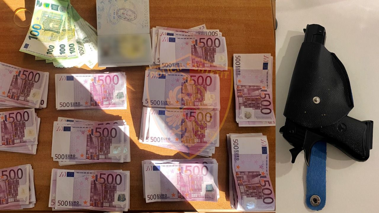 I kapen afrikanit 62 mijë euro në Rinas, ndërsa çuditi egjiptiani