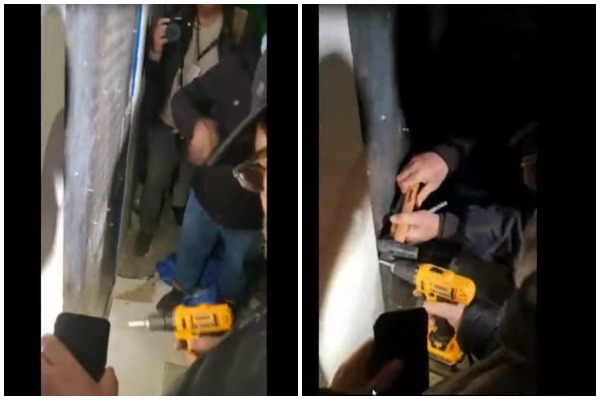 Hidhet gaz lotsjelles mbi protestuesit në korridoret e brendshme të PD